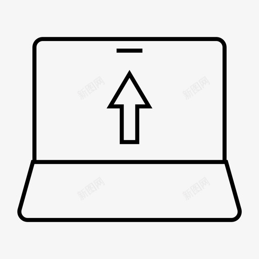 笔记本电脑更新性能升级图标svg_新图网 https://ixintu.com 升级 性能 更新 电脑 笔记本