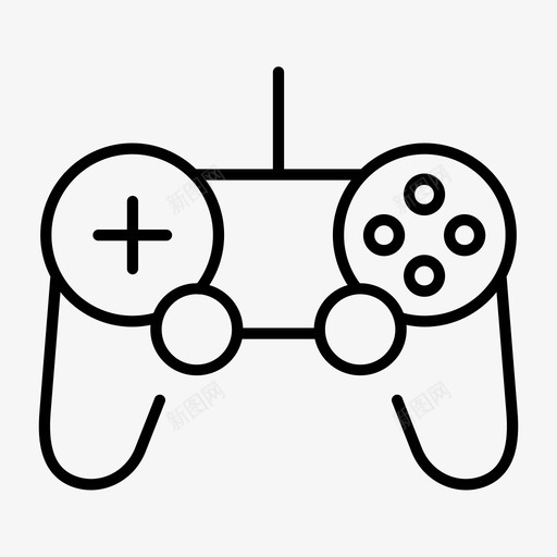 游戏板游戏视频游戏图标svg_新图网 https://ixintu.com xbox 其他 控制器 游戏 视频