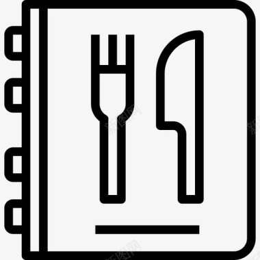 菜单88号餐厅直系图标图标
