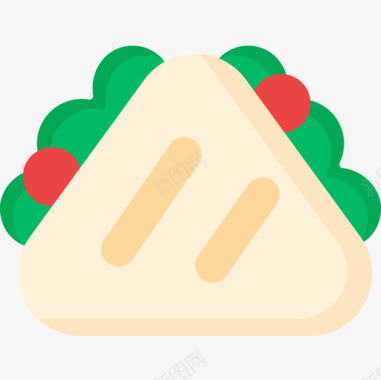 奎萨迪拉快餐70平的图标图标