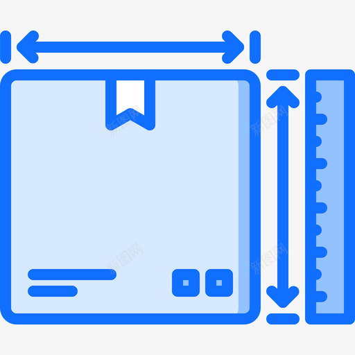 102号交货箱蓝色图标svg_新图网 https://ixintu.com 号交 蓝色 货箱