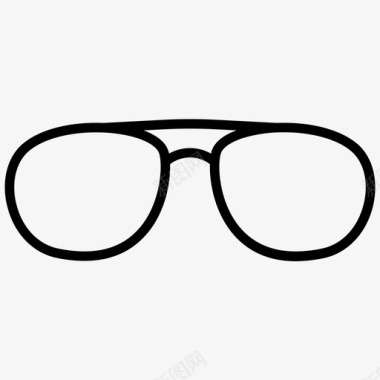 眼镜验光师图标图标
