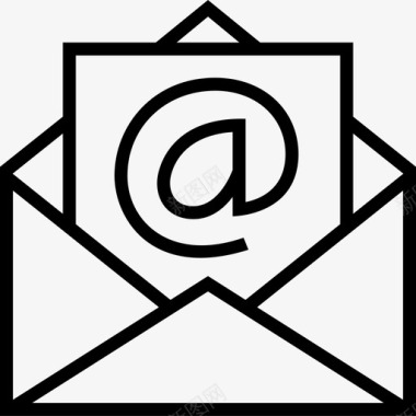 电子邮件地址收件箱信件图标图标