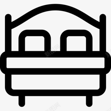 床清洁73线性图标图标