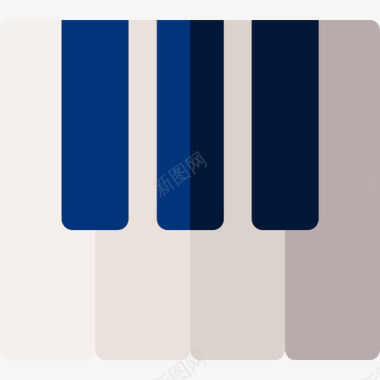 钢琴风景艺术25平图标图标