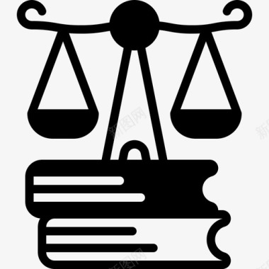 正义法律立法图标图标
