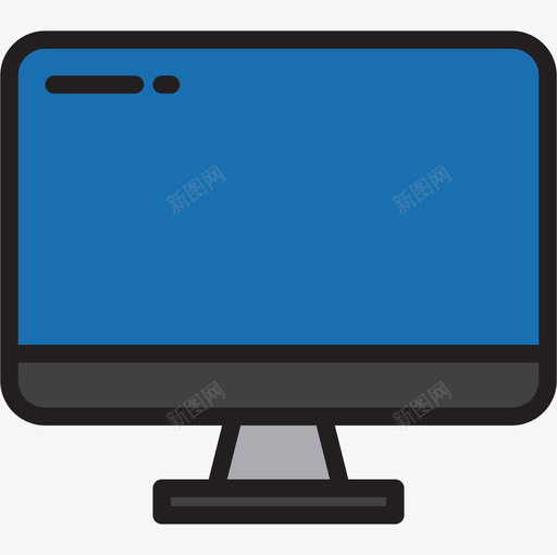 计算机ui35线性颜色图标svg_新图网 https://ixintu.com ui 线性 计算机 颜色