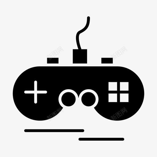 游戏杆游戏板无线图标svg_新图网 https://ixintu.com xbox 元素 无线 游戏 视频 购物 零售