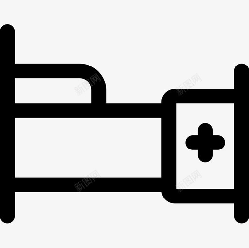 床医学34直线型图标svg_新图网 https://ixintu.com 医学 直线 线型