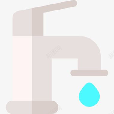 水清洁72平坦图标图标