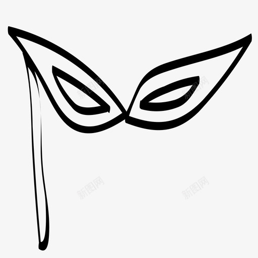 面具嘉年华庆典图标svg_新图网 https://ixintu.com 嘉年华 庆典 派对 面具 马戏团 魔术