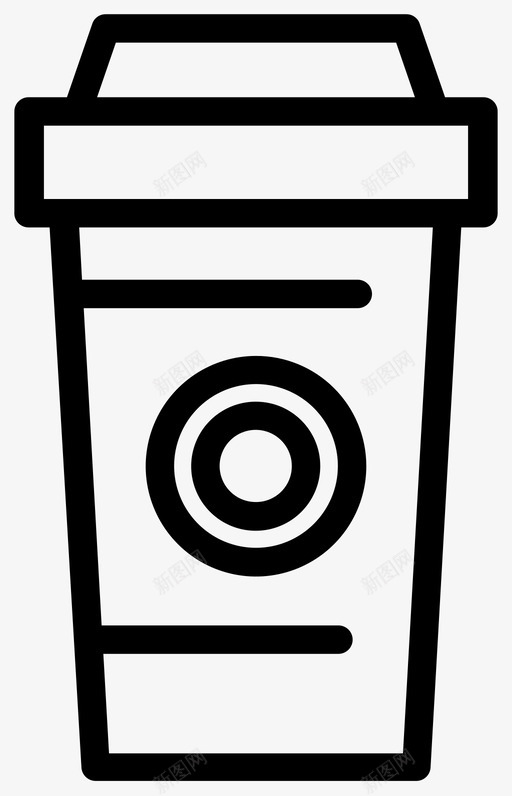 咖啡杯休息杯子图标svg_新图网 https://ixintu.com 休息 办公室 咖啡杯 商务 大纲 杯子 清洁 管理