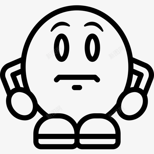 直率情绪化的人3图标svg_新图网 https://ixintu.com 情绪化 直率