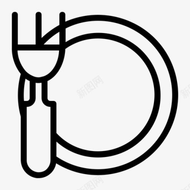 餐饮烹饪食物图标图标