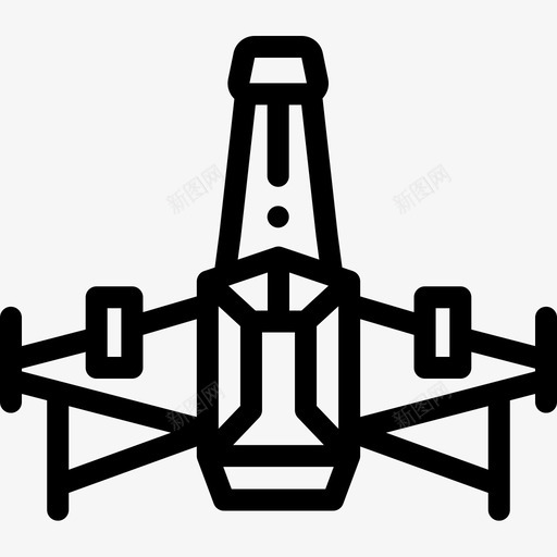 太空船128号太空船直线型图标svg_新图网 https://ixintu.com 128号 太空船 直线 线型