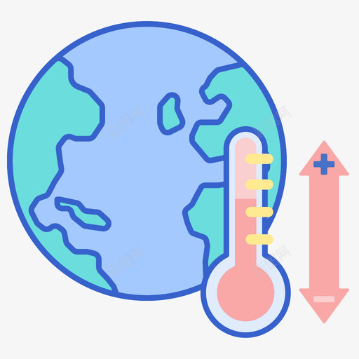 气候变化221号天气线性颜色图标svg_新图网 https://ixintu.com 221号 天气 气候变化 线性 颜色