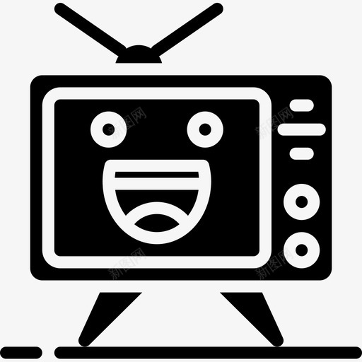 电视可爱的科技2加油图标svg_新图网 https://ixintu.com 加油 可爱 爱的 电视 科技