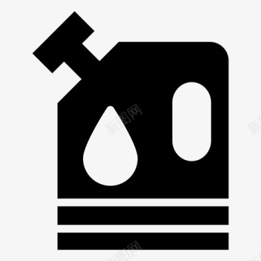 汽油桶甘蔗图标图标