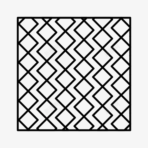 瓷砖地板正方形图标svg_新图网 https://ixintu.com 地板 建筑 条纹 正方形 瓷砖