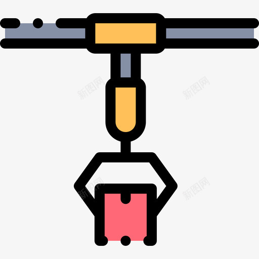 输送机批量生产13线性颜色图标svg_新图网 https://ixintu.com 批量生产 线性 输送机 颜色