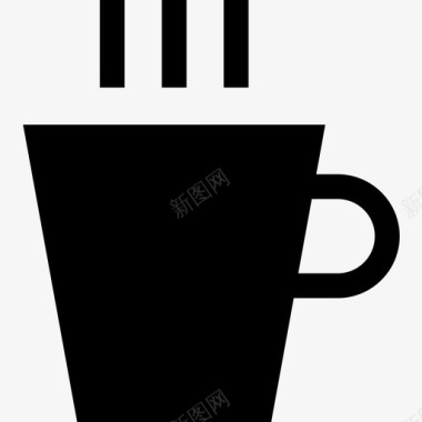 咖啡杯咖啡店1装满图标图标