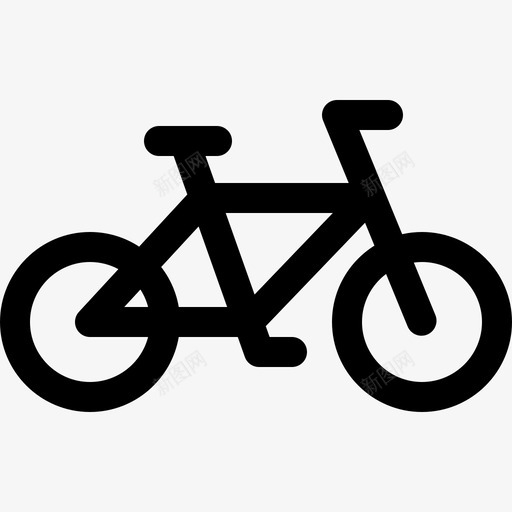 自行车暑假31直线型图标svg_新图网 https://ixintu.com 暑假 直线 线型 自行车