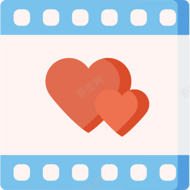 浪漫电影83电影院公寓图标图标