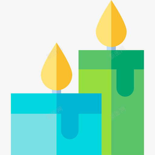 蜡烛桑拿房29支平的图标svg_新图网 https://ixintu.com 29支 平的 桑拿 蜡烛