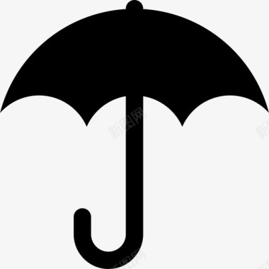 雨伞警卫健康图标图标