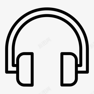 耳机配件音乐图标图标