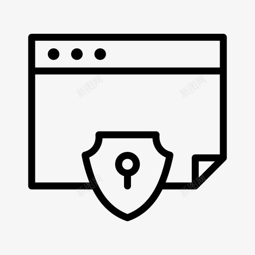 网络安全保护和安全22线性图标svg_新图网 https://ixintu.com 保护 安全 线性 网络安全