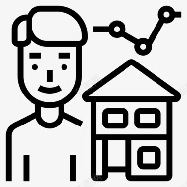 房地产经纪人职业3大纲图标图标