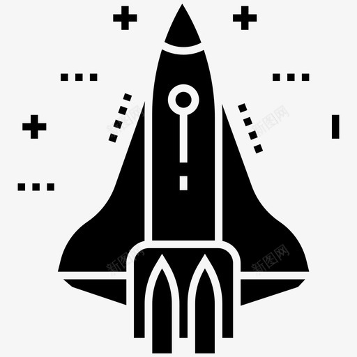 火箭助推器卫星图标svg_新图网 https://ixintu.com 助推器 卫星 图标 太空船 宇宙飞船 火箭 银河系
