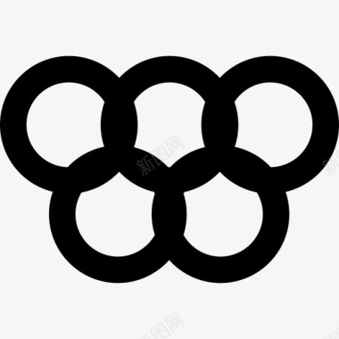 奥林匹克五环运动89大纲图标图标