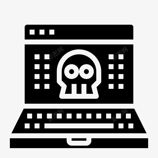 黑客网站类型3填充图标svg_新图网 https://ixintu.com 填充 类型 网站 黑客