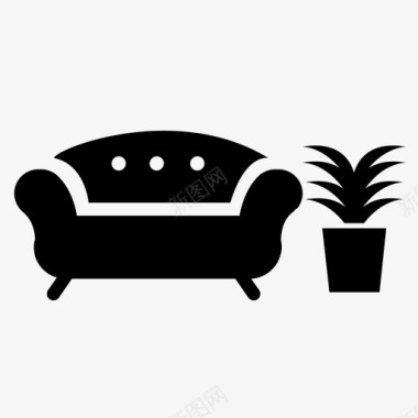 房屋家具图标图标