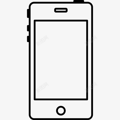 iphone苹果通讯图标svg_新图网 https://ixintu.com iphone 小工 工具 苹果 通讯