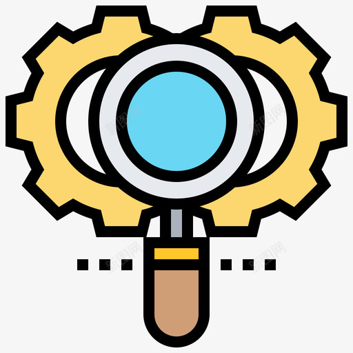 布尔搜索企业招聘9线性颜色图标svg_新图网 https://ixintu.com 企业招聘 布尔 搜索 线性 颜色