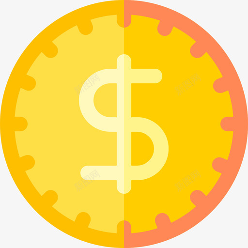 美元货币110持平图标svg_新图网 https://ixintu.com 持平 美元 货币