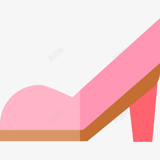 高跟鞋衣服117平底鞋图标svg_新图网 https://ixintu.com 平底 衣服 高跟鞋
