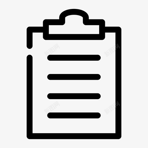 剪贴板库存列表图标svg_新图网 https://ixintu.com hola 任务 列表 剪贴板 库存 报告