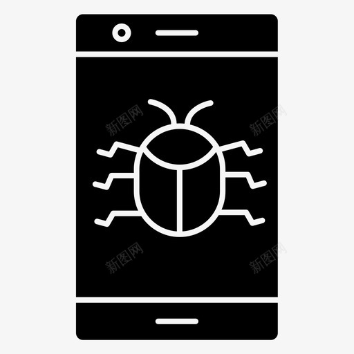 窃听器手机手机上的窃听器图标svg_新图网 https://ixintu.com 手机 机上 窃听器