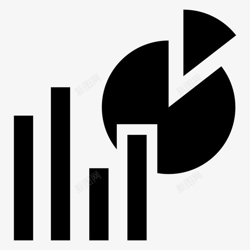 统计分析业务分析图标svg_新图网 https://ixintu.com 业务 分析 电子商务 统计 饼图