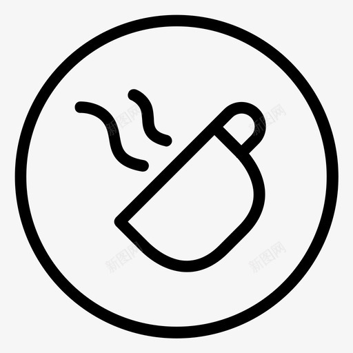 Hot Coffee-01svg_新图网 https://ixintu.com Hot Coffee-01