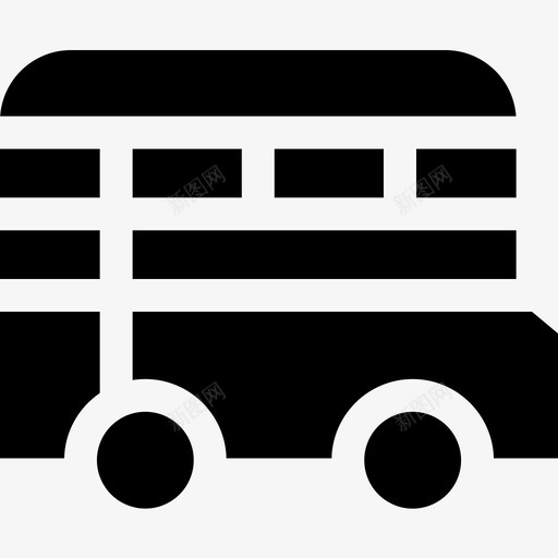 公共汽车车辆和运输车3辆满载图标svg_新图网 https://ixintu.com 公共汽车 满载 车辆 运输 运输车
