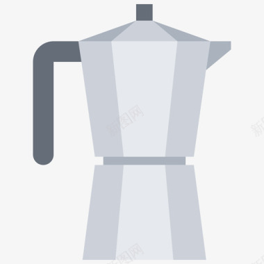 莫卡壶咖啡70平的图标图标