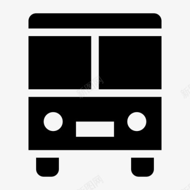 巴士巴士学校巴士站图标图标