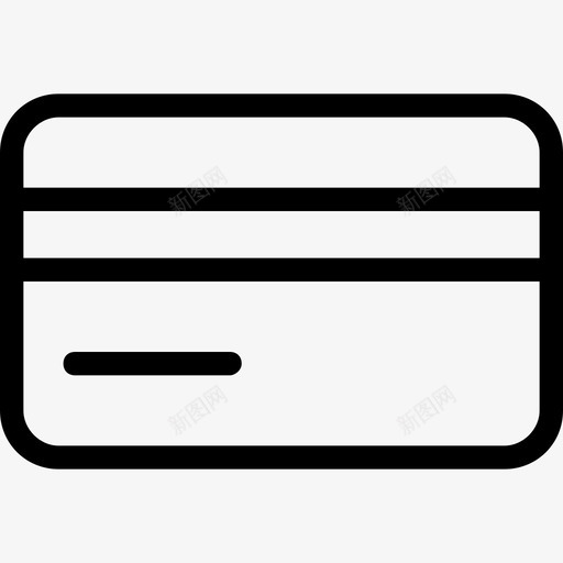 信用卡借记卡维萨图标svg_新图网 https://ixintu.com 信用卡 借记卡 维萨