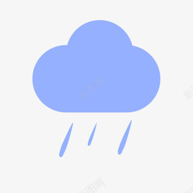 毛毛细雨图标