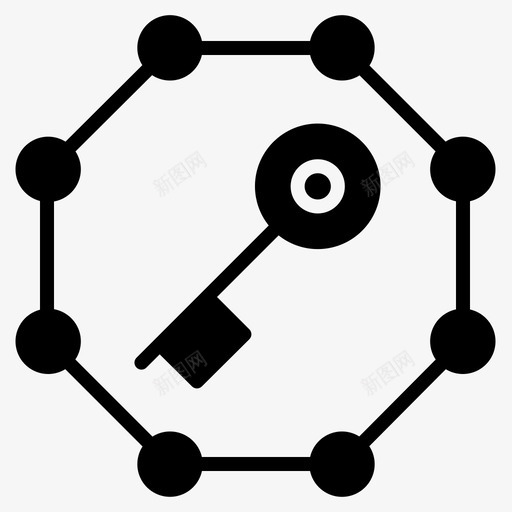 钥匙工程保护图标svg_新图网 https://ixintu.com 保护 工程 钥匙